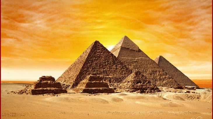 All Giza Pyramids